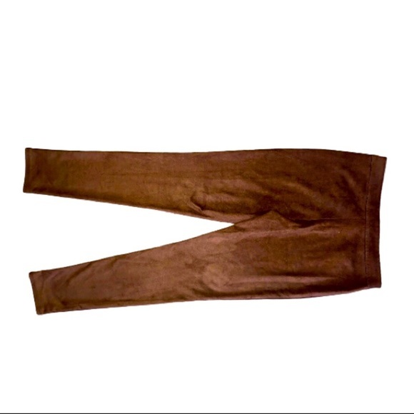 Chocolate suede pants 🍫 - Picture 3 of 3